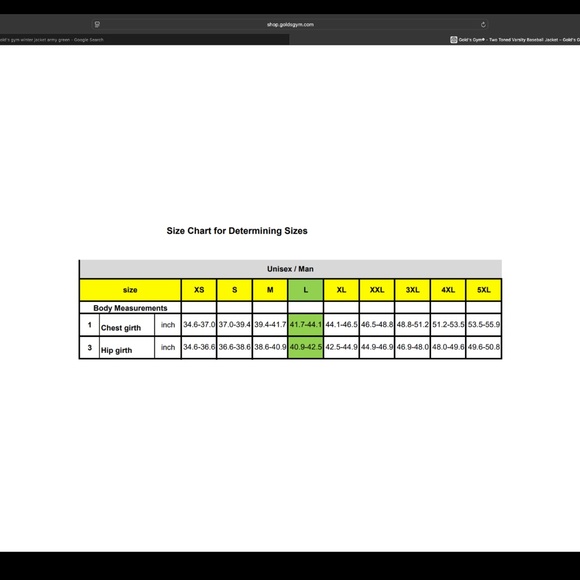 Gold's Gym Winter Jacket - Picture 10 of 10